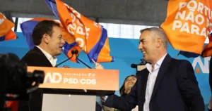 O Primeiro-ministro Luís Montenegro veio a Paredes apoiar a candidatura de Mário Rocha